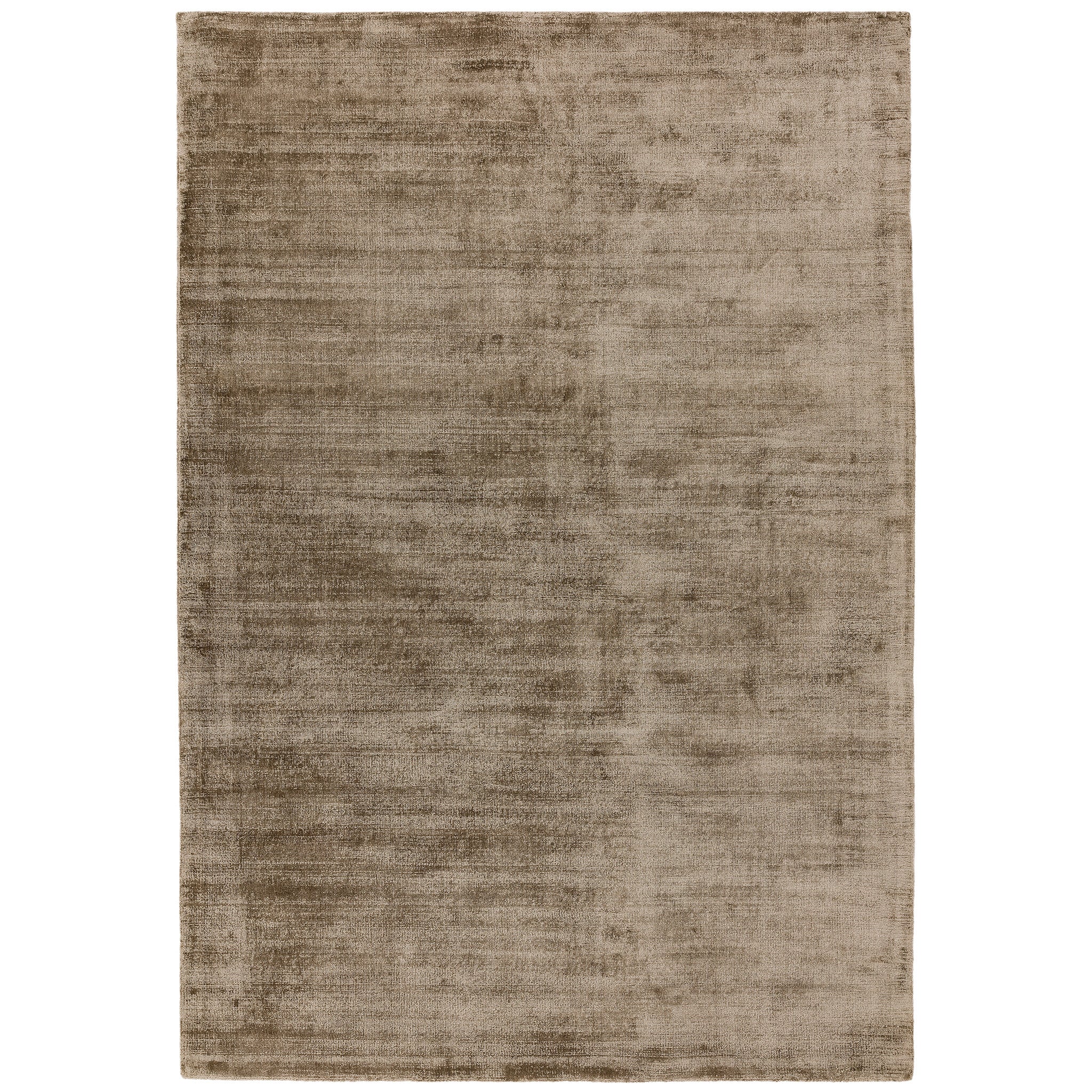 Luxury handwoven viscose rug, in mocha colour, with a tip sheared finish giving a vintage effect. Size - Extra Large Pile Height: 7mm Dimensions: 2400 x 3400 mm 100% Viscose Hand Woven in India Delivery: 5-7 days